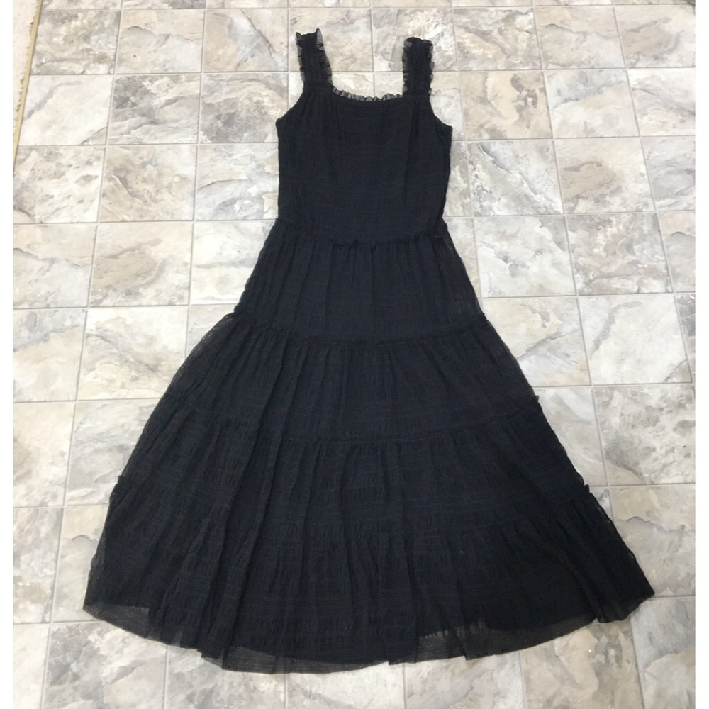 MAX STUDIO Black Midi Dress - Picture 4 of 8